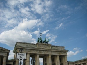Brandenburg Gate Onward, oh Goddess of Victory