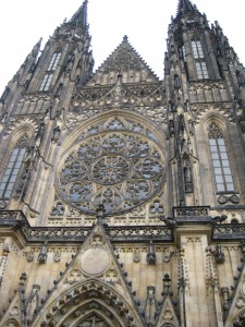 Tyn Church Across the square from our first hotel...