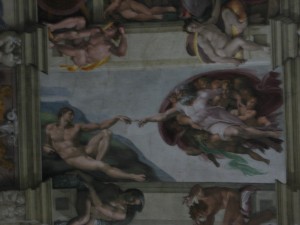 IMG_5941 not supposed to take pics in the Sistine Chapel, but I just couldn't resist...