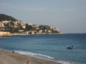 IMG_1814 from our vantage point on the beach looking East toward Italy