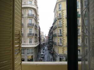 IMG_2249 view from our balcony - the friendly prostitutes usually work right below this window