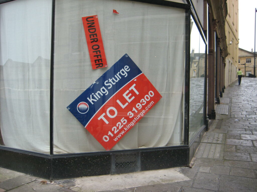 Random corner business space for rent